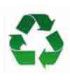 Chemise à rabat recyclée vert foncé Forever EXACOMPTA recyclable