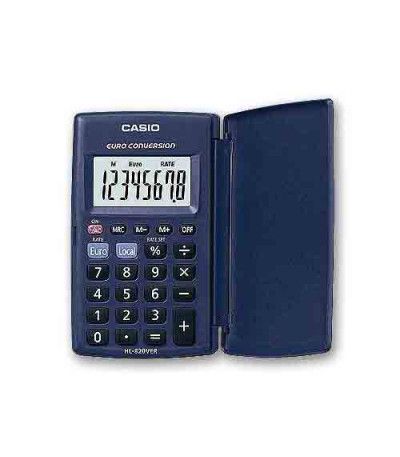 Calculatrice de poche HL 820 VER bleu CASIO