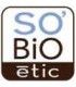 Garantie qualité biologique de la marque SO'BIO étic